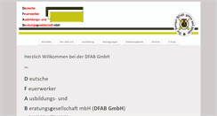 Desktop Screenshot of dfabgmbh.de